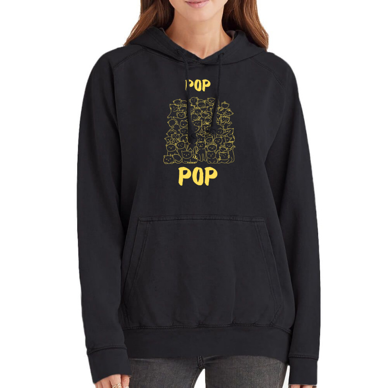 Pop Popping Ca Pop Funny Meme Vintage Hoodie | Artistshot