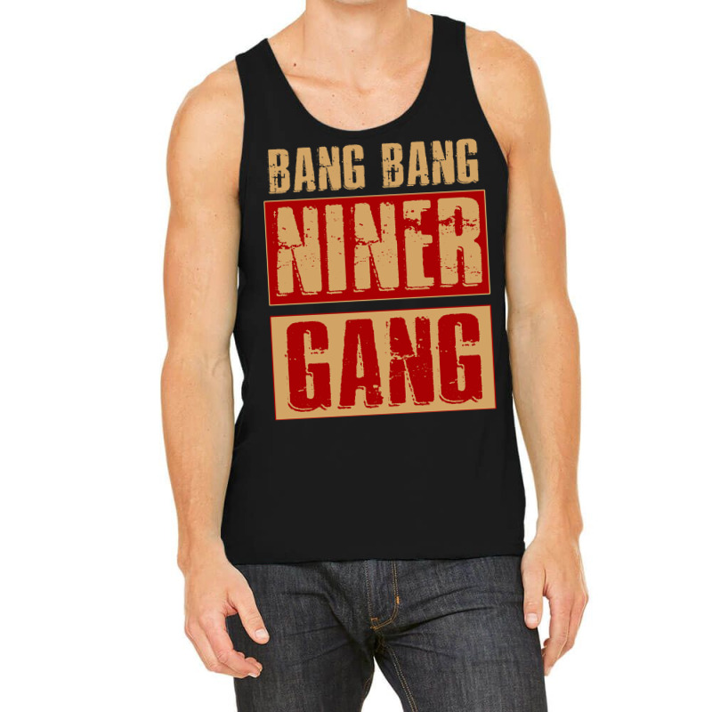 Bang Bang Niner Gang Football Cool Long Sleeve Tank Top | Artistshot