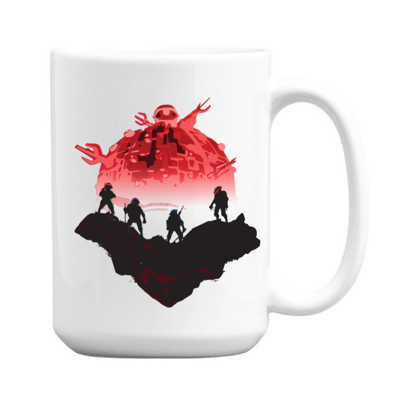 Rise Of The Technodrome 15 Oz Coffee Mug | Artistshot