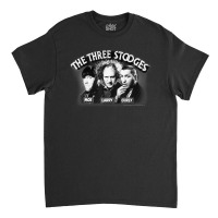 Tts- The Three Stooges Opening Credits Classic T-shirt | Artistshot