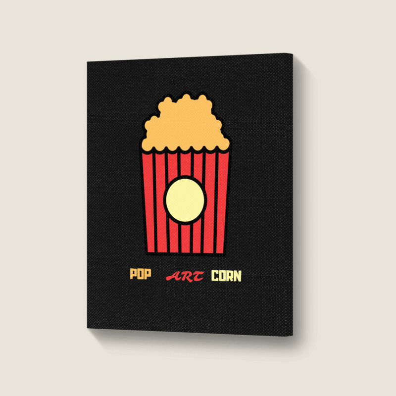 Pop Art Corn Portrait Canvas Print | Artistshot