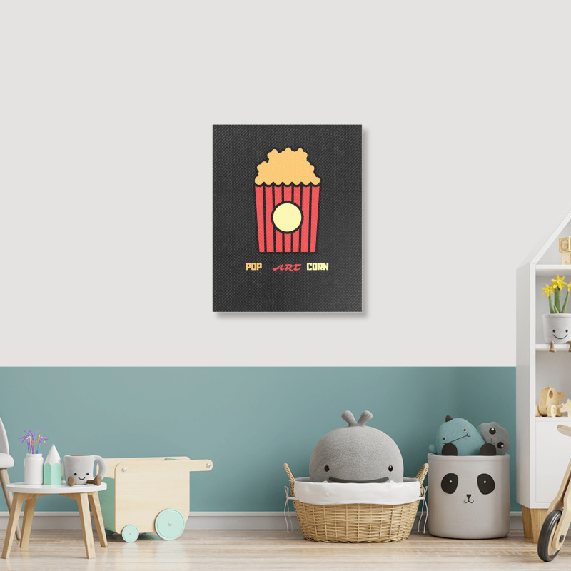 Pop Art Corn Portrait Canvas Print | Artistshot