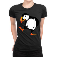 Puffin Baby Seabirds Lovers Bird Lover Iceland Funny Animal T Shirt Ladies Fitted T-shirt | Artistshot