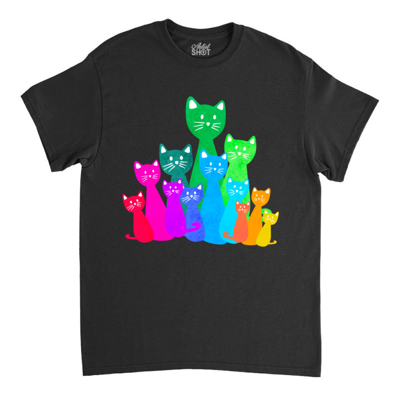 Cats Classic T-shirt by cm-arts | Artistshot