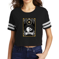 Dnd Warlock Tarot Scorecard Crop Tee | Artistshot