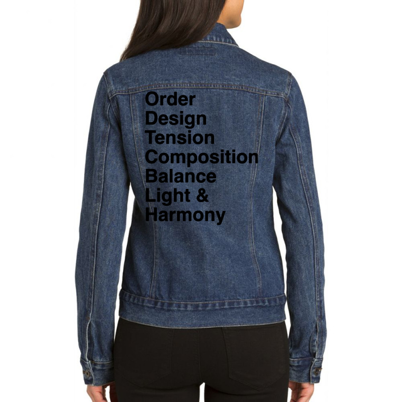 Order Design Tension Ladies Denim Jacket by fidele milio | Artistshot