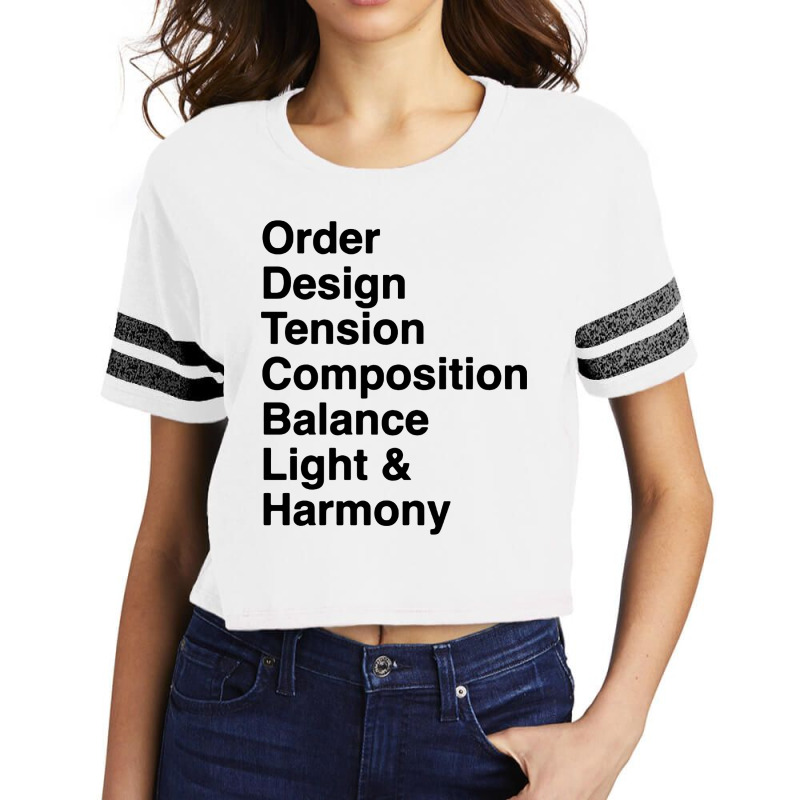 Order Design Tension Scorecard Crop Tee by fidele milio | Artistshot