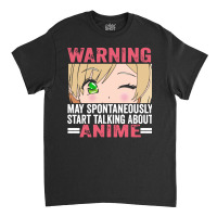 Start Talking About Girl Anime Classic T-shirt | Artistshot