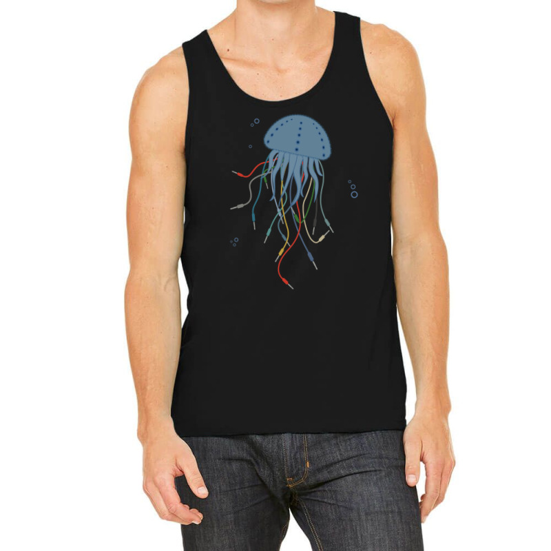 Modular Jellyfish Synthesizer For Musician Tank Top | Artistshot