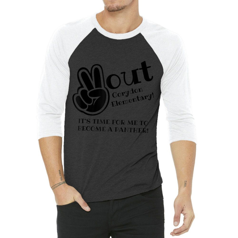 As S Peace Out Corydon Elementary Ces 3/4 Sleeve Shirt | Artistshot