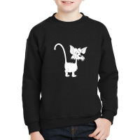 Pirate Cat Youth Sweatshirt | Artistshot