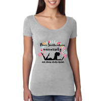 Collegiate Study Nova Southeastern University Women's Triblend Scoop T-shirt | Artistshot