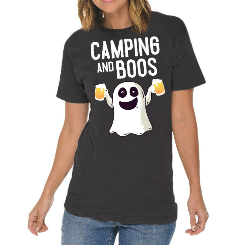 Camping And Boos Camping Halloween Costume For Men Women Vintage T-shirt | Artistshot