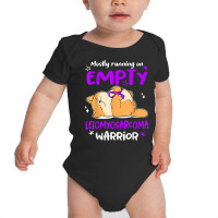 Mostly Running On Empty Leiomyosarcoma Warrior T Shirt Baby Bodysuit | Artistshot