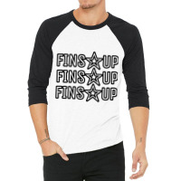 Fins Up 3/4 Sleeve Shirt | Artistshot