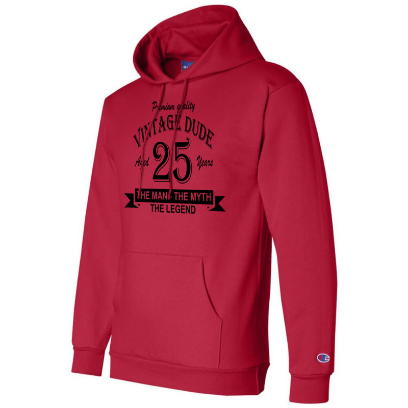 Aged 25 Years Champion Hoodie | Artistshot