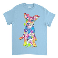 Dog With Perky Ears Classic T-shirt | Artistshot