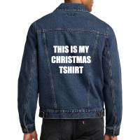 Christmas Tshirt Men Denim Jacket | Artistshot