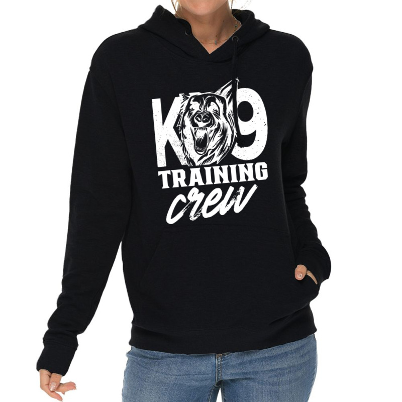 K9 Training Crew Handler Trainer Service Dog K-9 Lightweight Hoodie by Konlasa6638 | Artistshot