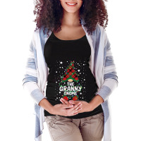 The Granny Gnome Family Matching Group Christmas Lights Gift Sweatshir Maternity Scoop Neck T-shirt | Artistshot