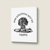 Traffic  John Barleycorn Must Die Portrait Canvas Print | Artistshot