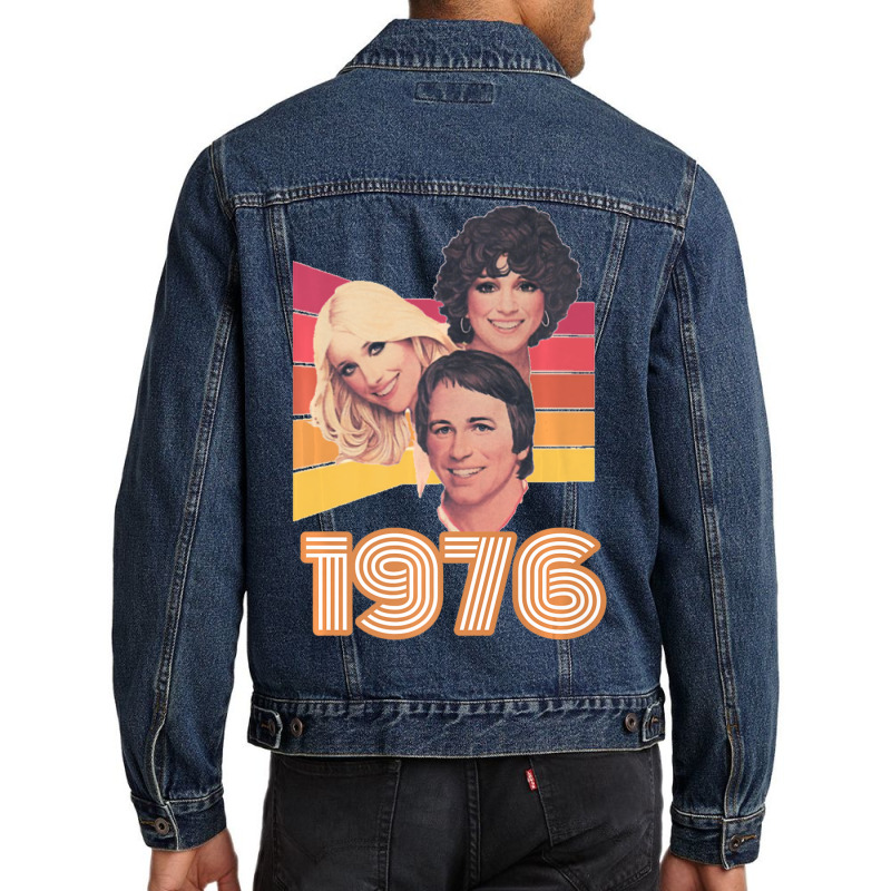 1970's Retro Tv Jack Tripper Men Denim Jacket | Artistshot