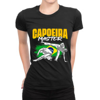 Capoeira Master Fight Mixed Martial Arts Ladies Fitted T-shirt | Artistshot