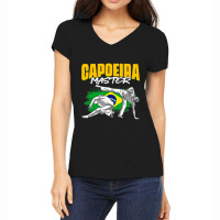 Capoeira Master Fight Mixed Martial Arts Women's V-neck T-shirt | Artistshot