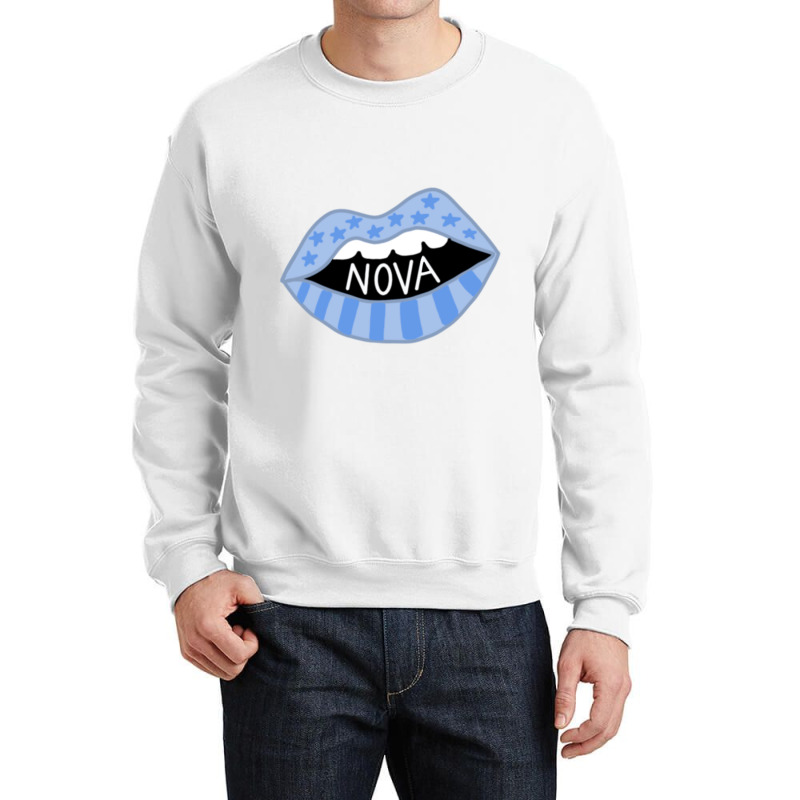 Nova Lips Crewneck Sweatshirt by TERRANCECOTT | Artistshot