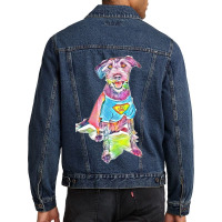 Setter Vestito Da Supereroe Men Denim Jacket | Artistshot