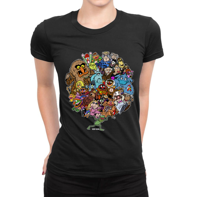 World Of Friendship Ladies Fitted T-Shirt by Kenruhaea79 | Artistshot