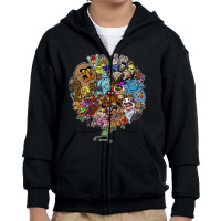 World Of Friendship Youth Zipper Hoodie | Artistshot