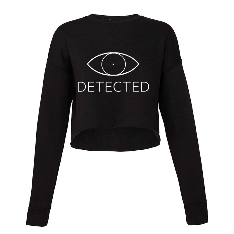 Detected Cropped Sweater by Bertrand Angulo | Artistshot