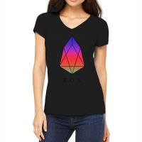 Eos - Crypto Women's V-neck T-shirt | Artistshot