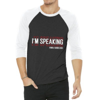 Im Speaking Kamala 3/4 Sleeve Shirt | Artistshot