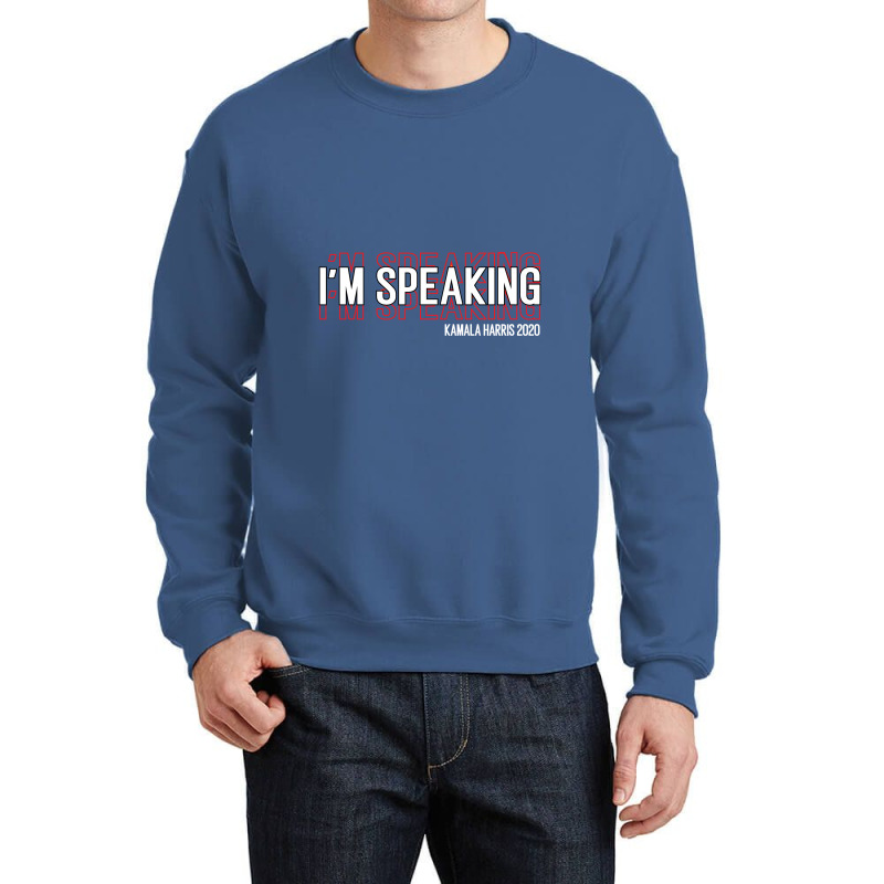 Im Speaking Kamala Crewneck Sweatshirt | Artistshot