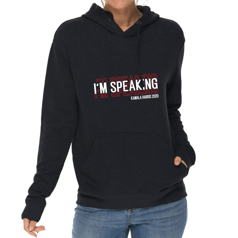 Im Speaking Kamala Lightweight Hoodie | Artistshot