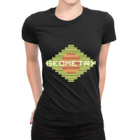 Geometry Aesthetic High Contrast Ladies Fitted T-shirt | Artistshot