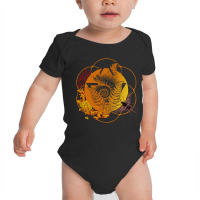 Mandala Of Nature, Mandala Of Nature Vintage, Mandala Of Nature Art, M Baby Bodysuit | Artistshot