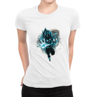 Vegeta T Shirtdragon Ball Super Vegeta Super Saiyan Blue Ladies Fitted T-shirt | Artistshot