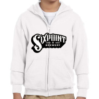 Sixpoint Brewing Black Youth Zipper Hoodie | Artistshot