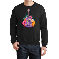 Ukulele Music Instrument Fan, Ukulele Music Instrument Fan Art, Ukulel Crewneck Sweatshirt | Artistshot