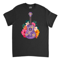 Ukulele Music Instrument Fan, Ukulele Music Instrument Fan Art, Ukulel Classic T-shirt | Artistshot