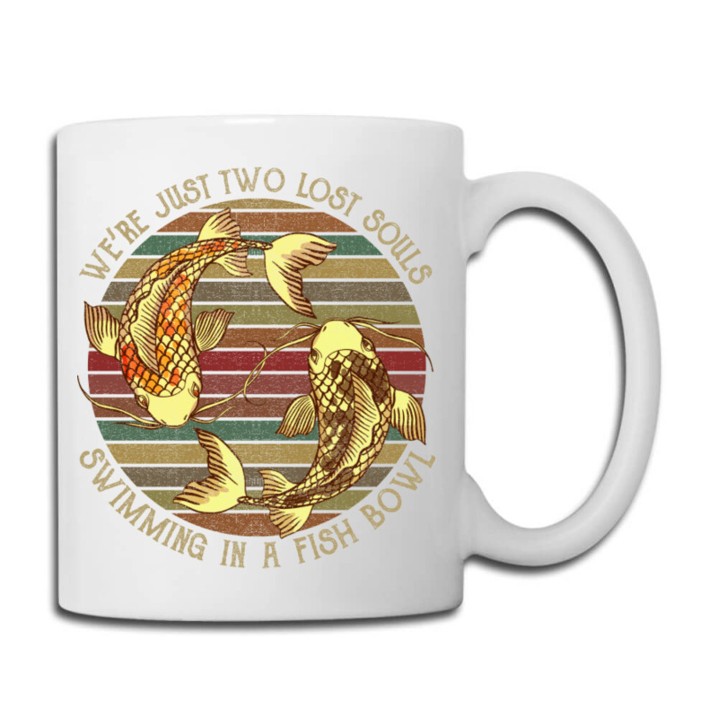 We're Pink Just Two Lost Souls Swimming In A Fish Bowl Floyd Coffee Mug | Artistshot