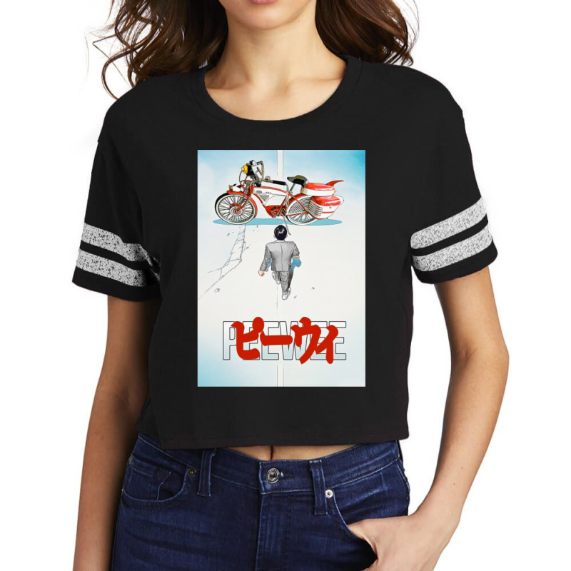 Peewee Akira Style Scorecard Crop Tee by cm-arts | Artistshot