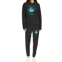 Funny Pug Just A Girl Who Loves Pugs Dog Lover Hoodie & Jogger Set | Artistshot