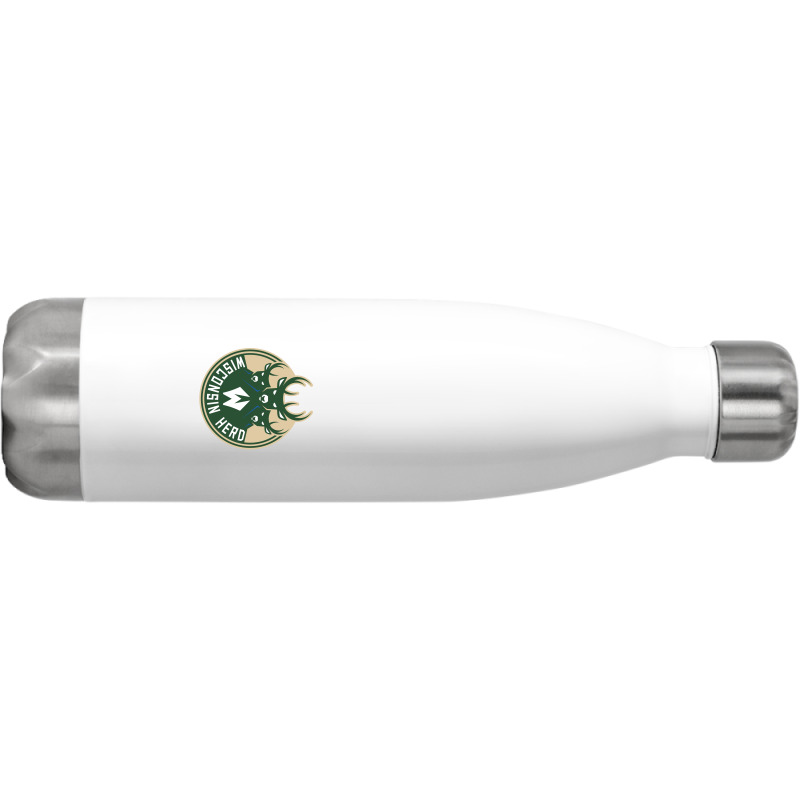 Wisconsin Herd Stainless Steel Water Bottle | Artistshot