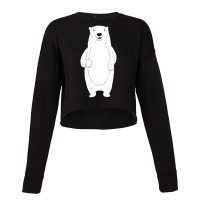 Cute Ask Me About My Polar Bear Cropped Sweater | Artistshot