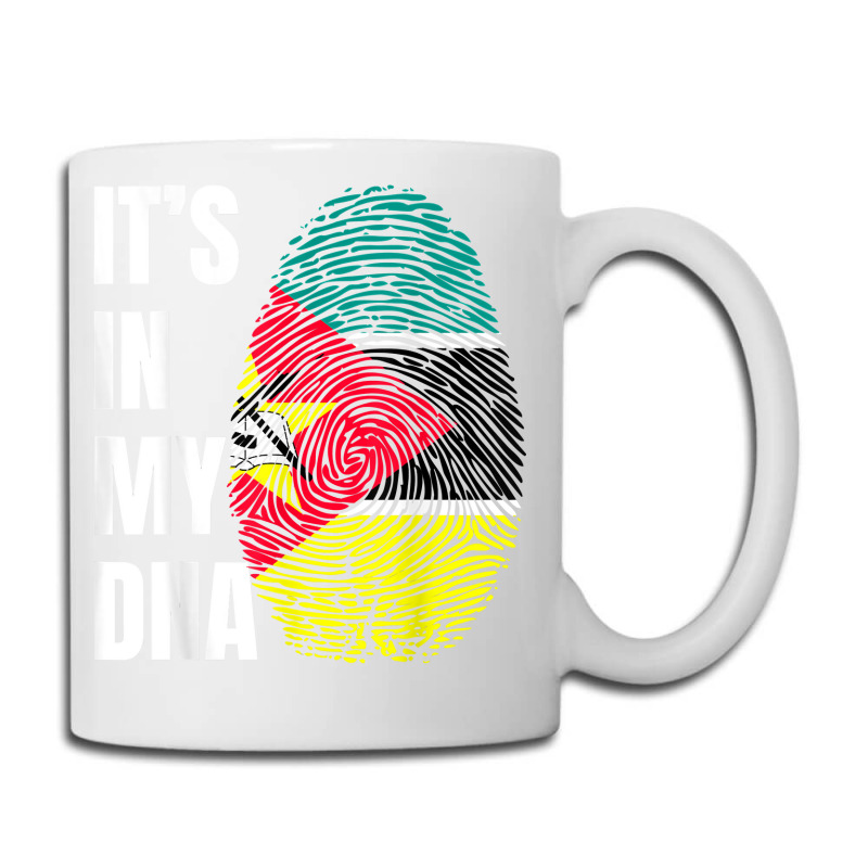 Fingerprint Dna Biometry Flag Mozambique T Shirt Coffee Mug by cm-arts | Artistshot