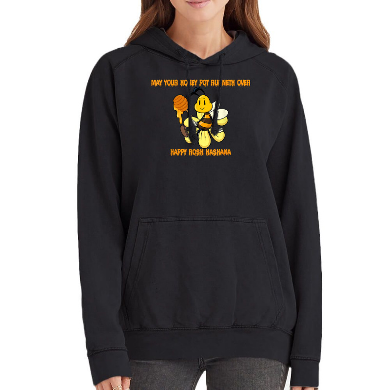 Happy Rosh Hashanah Shana Tova Jewish New Year Honey T Shirt Vintage Hoodie | Artistshot